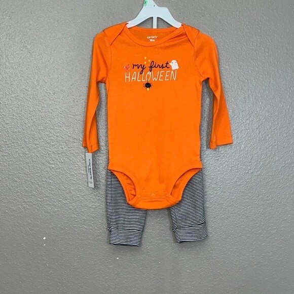 Carters My First Halloween 2 Piece Set. Size 18 month. NWT - Picture 1 of 10
